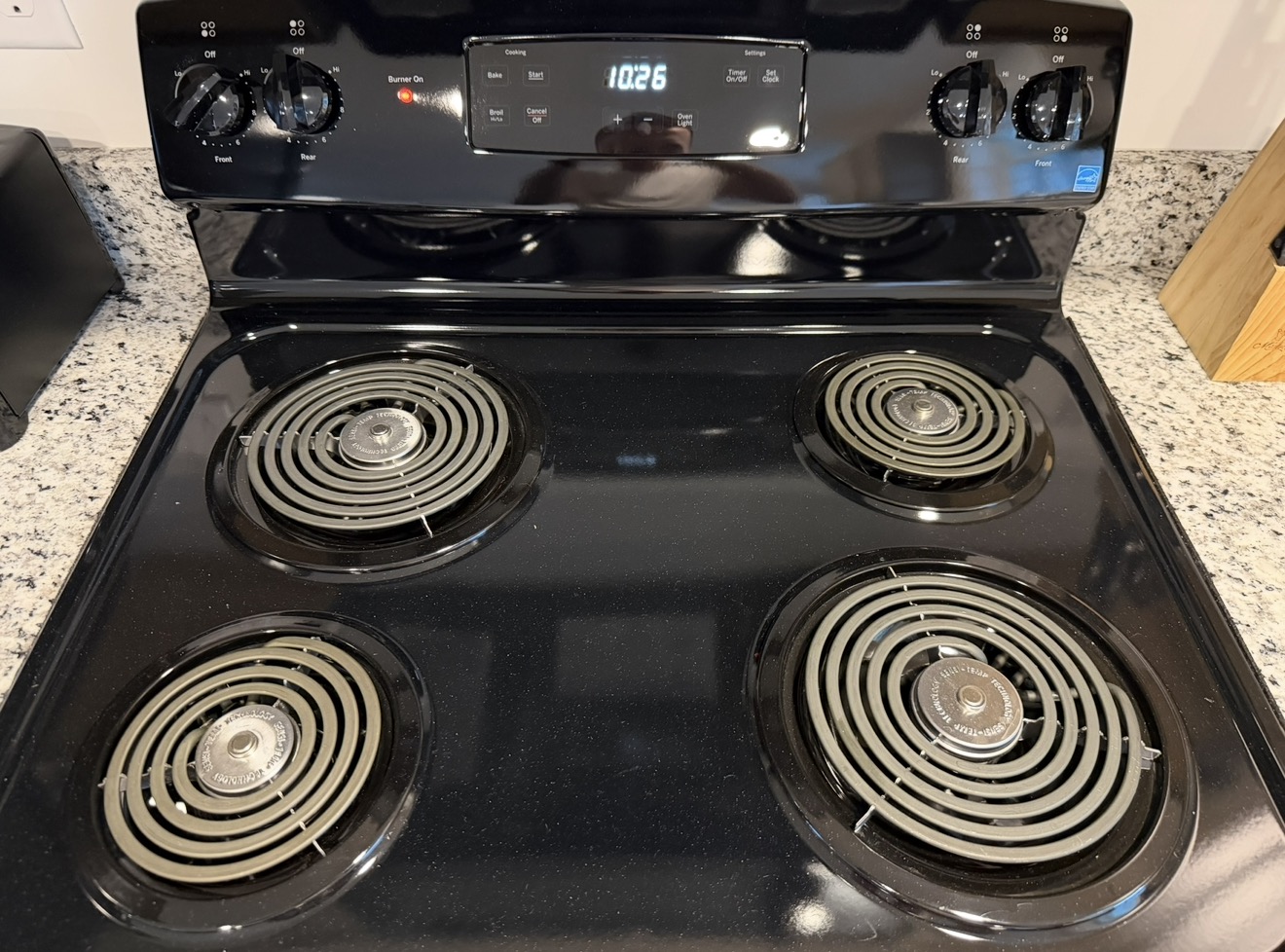 Detailed stovetop cleaning